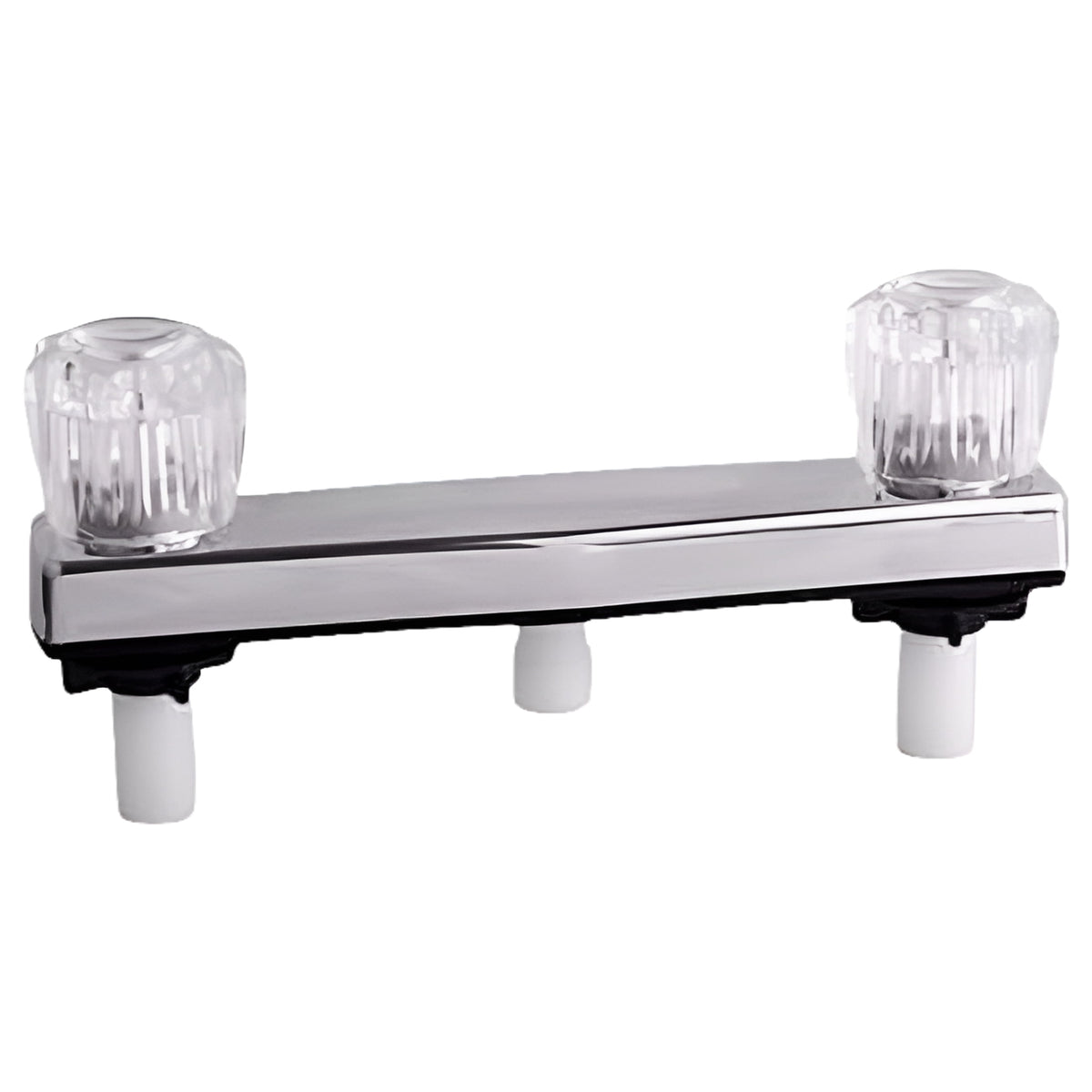 RV mobile home 8 inch chrome tub and shower faucet