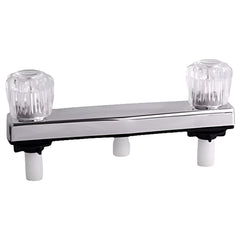 RV mobile home 8 inch chrome tub and shower faucet