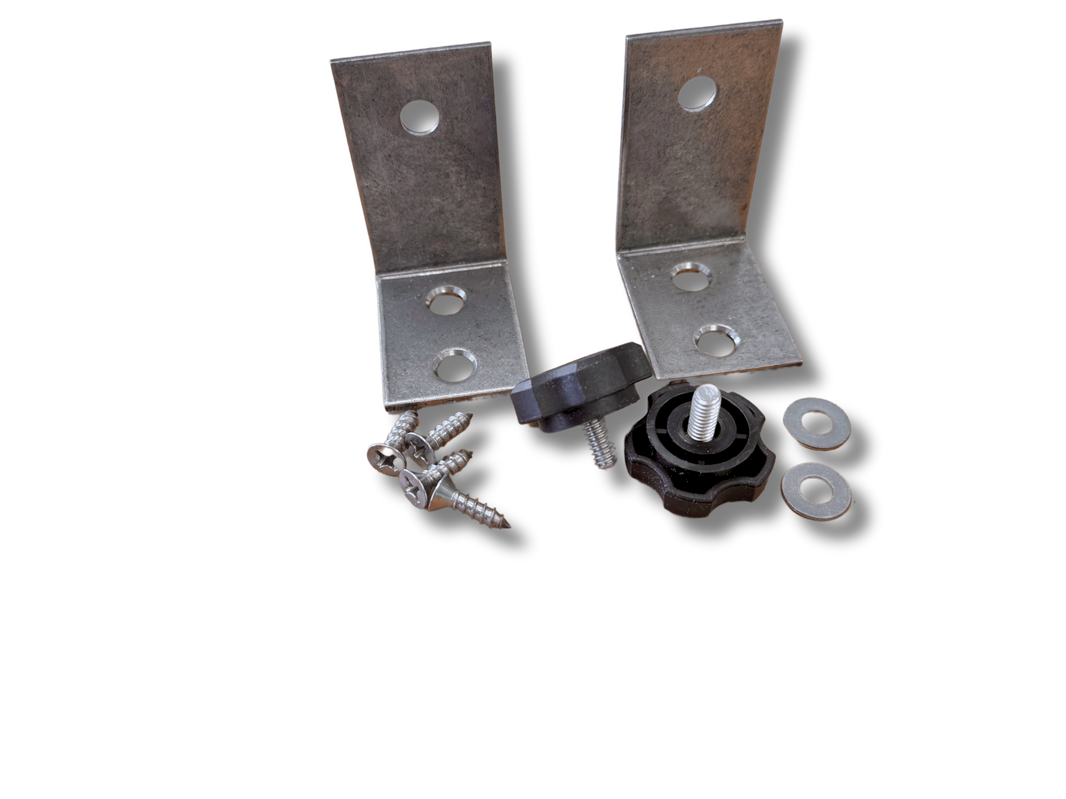 Nature's Head Mounting Hardware Kit: Brackets, Knobs & Screws