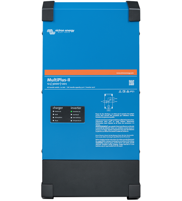 Victron MultiPlus-II Inverter/Charger | 120VAC Pure Sine Wave – Victron Energy