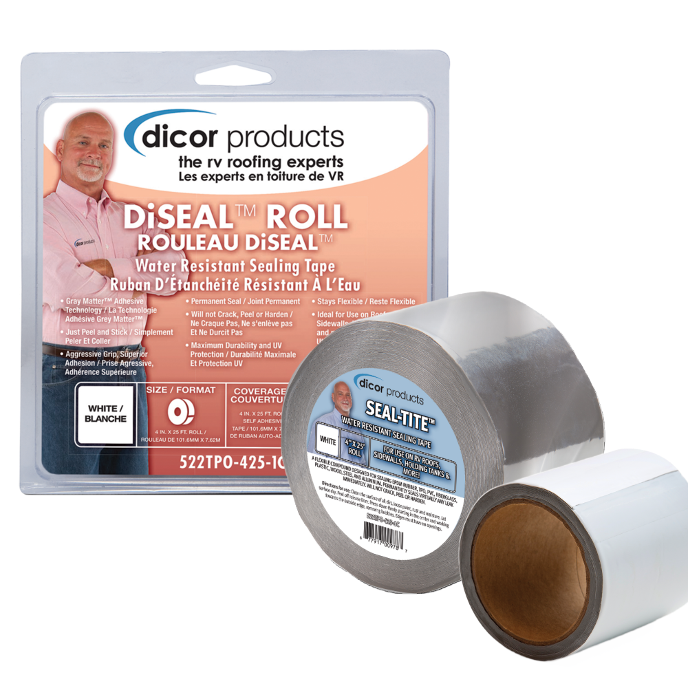 Dicor DiSeal Seal-Tite Sealing Tape, Aluminum Foil
