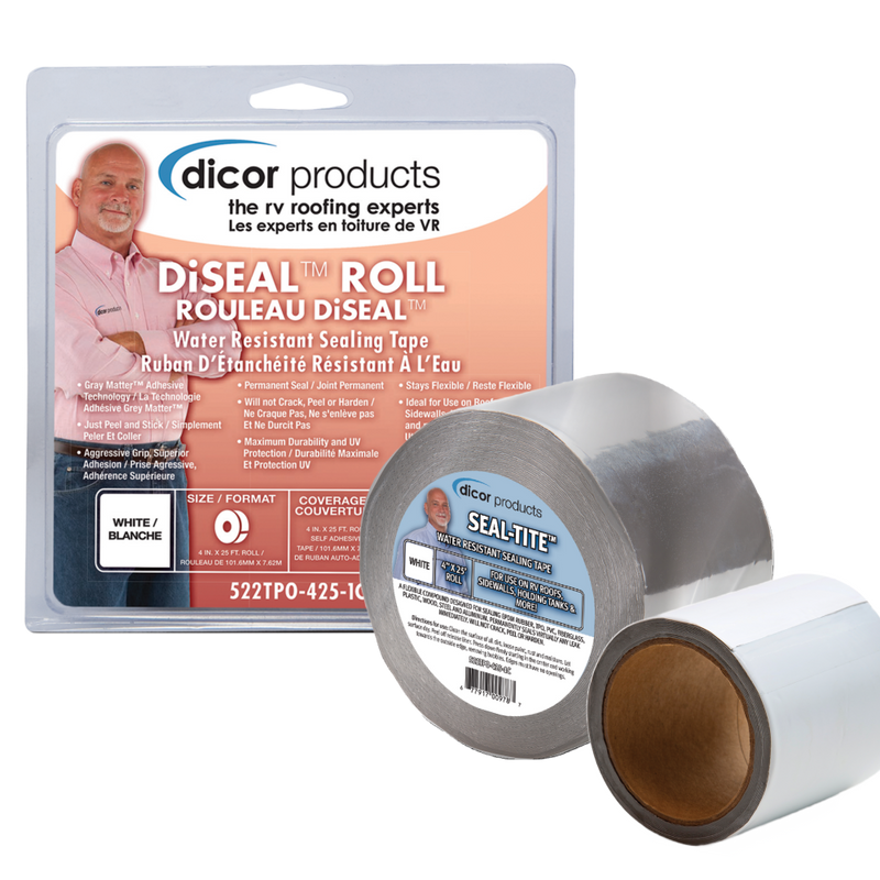 Dicor DiSeal Seal-Tite Sealing Tape, Aluminum Foil