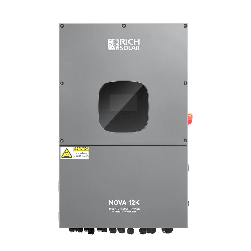 Rich Solar NOVA 12K 12000 Watt 48V Split Phase Hybrid Inverter