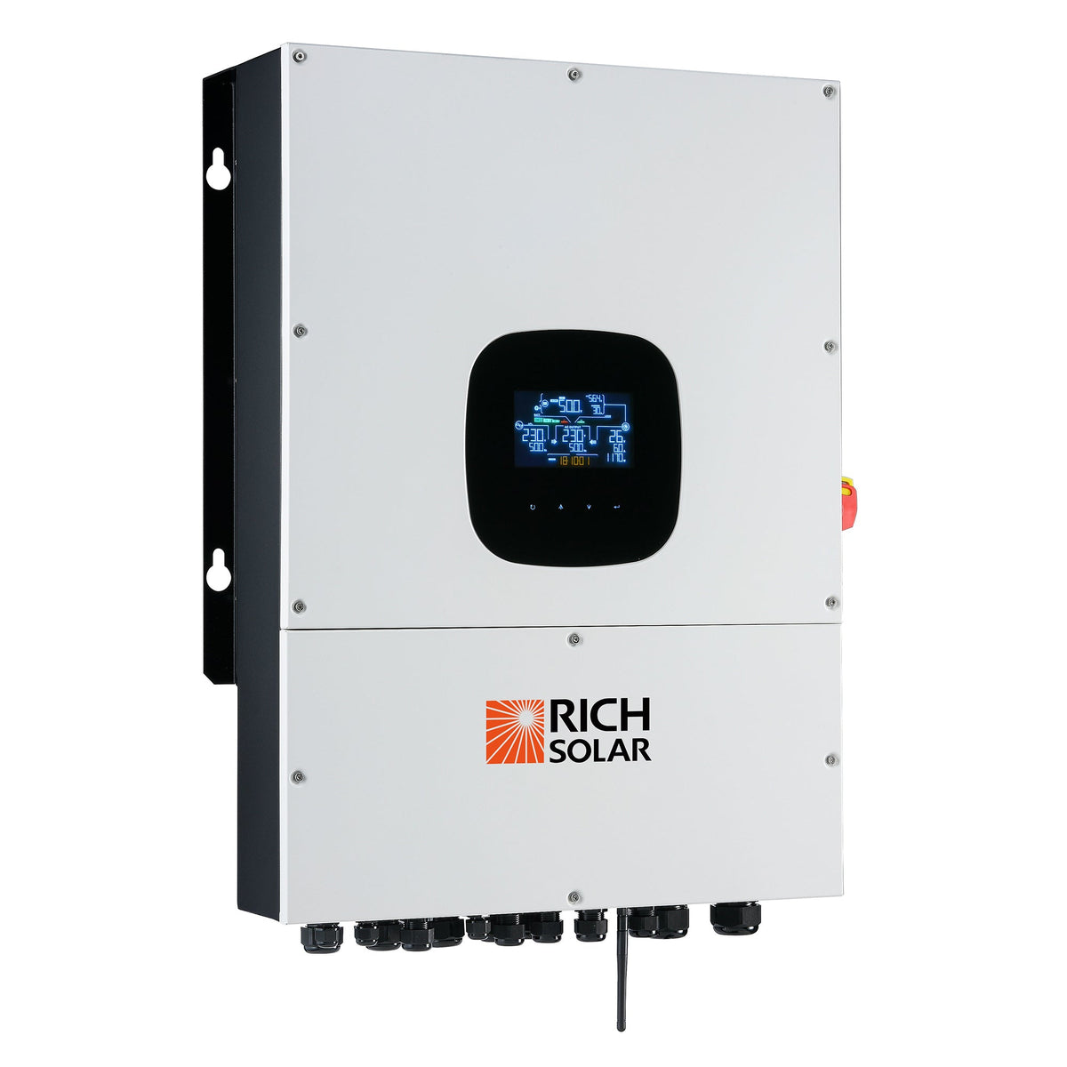 Rich Solar NOVA 12K PV Hybrid Inverter Solar Kit 61.44kWH Server Lithium Battery [KIT-SR0002]
