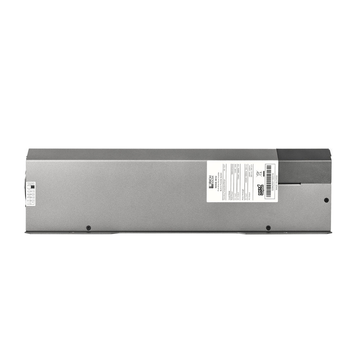 Rich Solar NOVA SWITCH 3K 3000W 12V Pure Sine Wave Inverter with Built-in Transfer Switch