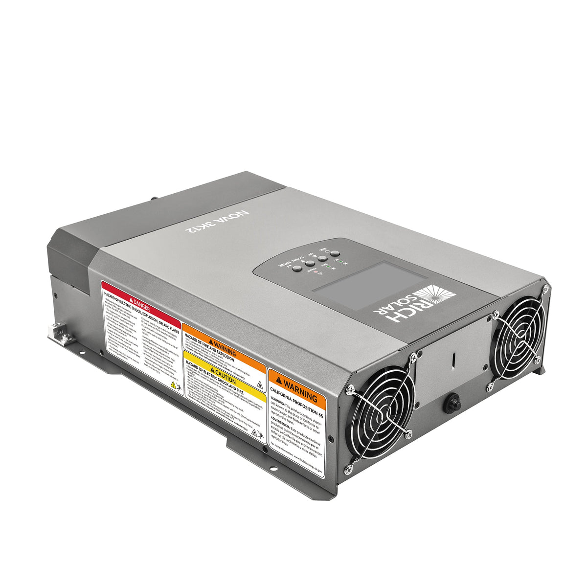 Rich Solar NOVA SWITCH 3K 3000W 12V Pure Sine Wave Inverter with Built-in Transfer Switch