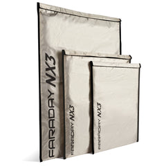 Faraday Defense NX3 Kit, 3 Faraday Bags (Laptop, Mega, Super Mega)