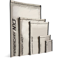 Faraday Defense NX3 Kit, 5 Faraday Bags (Phone to 18" x 28")