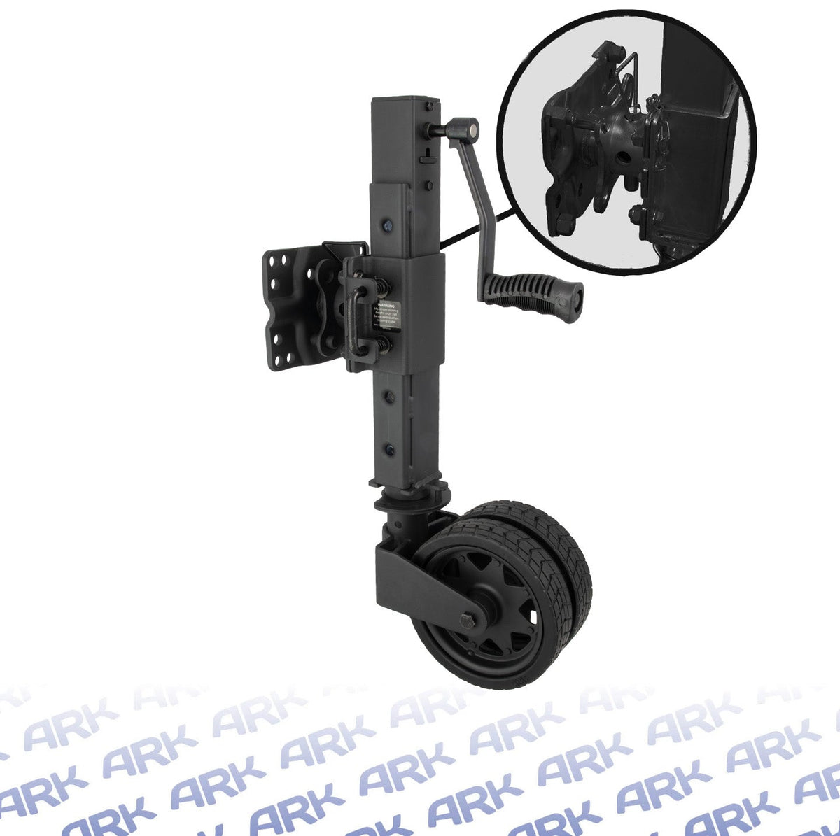 ARK XO750T tube mount off-road trailer jack black - view 2