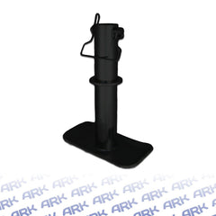 ARK XO750 trailer jack foot stand black zinc