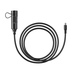 BLUETTI P090D external battery connection cable coiled with connectors