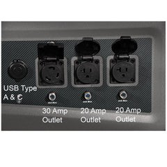 AIMS Power Portable Power Station 3.1kWh, 3600W Inverter - view 5