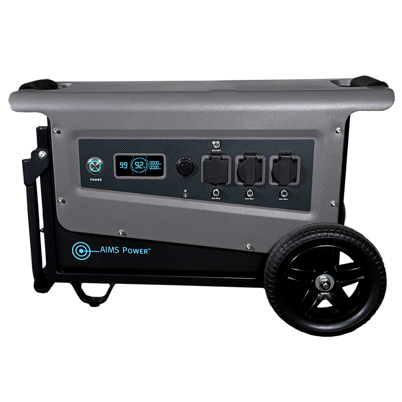 AIMS Power Portable Power Station 5.04kWh, 4000W Inverter - view 4