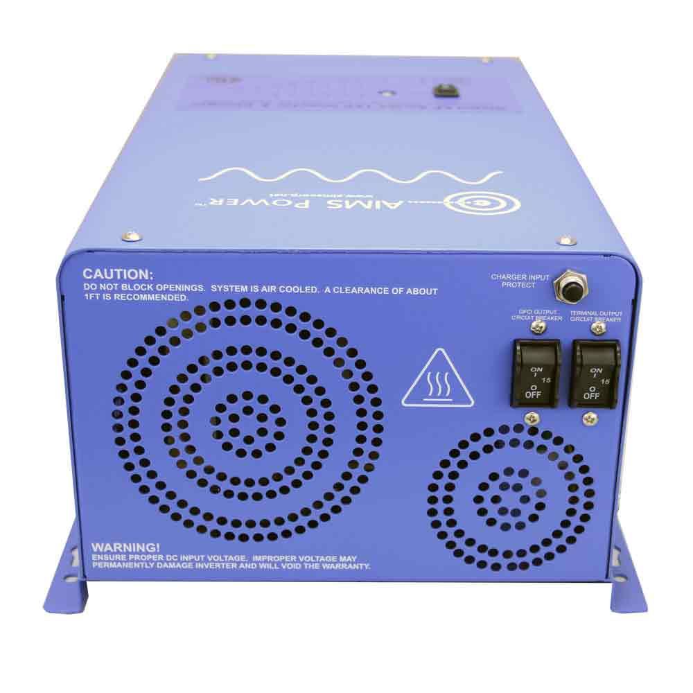 AIMS Power Bull Kit: 760W Solar, 3000W Inverter Charger, 5.12kWh - view 7