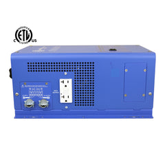 AIMS Power 3000W Pure Sine Inverter Charger 12V, Transfer Switch, ETL - view 5