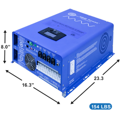AIMS Power Outpost Kit: 3960W Solar, 12kW Inverter Charger, 28.8kWh - view 4