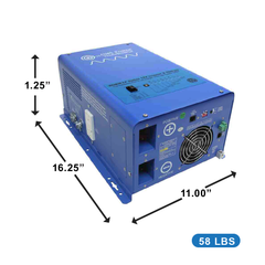 AIMS Power Bull Kit: 760W Solar, 3000W Inverter Charger, 5.12kWh - view 3