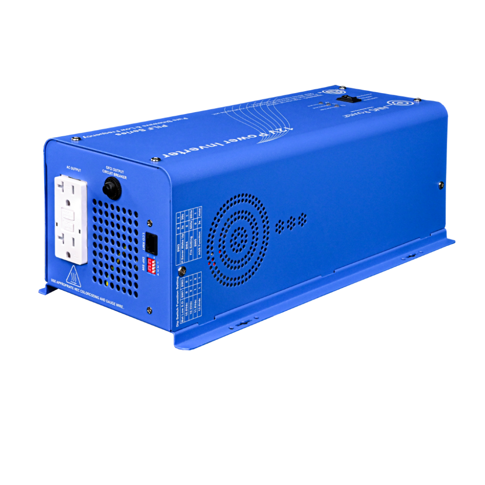 AIMS Power 1500W Low Frequency Pure Sine Inverter 12V, 300% Surge - view 6