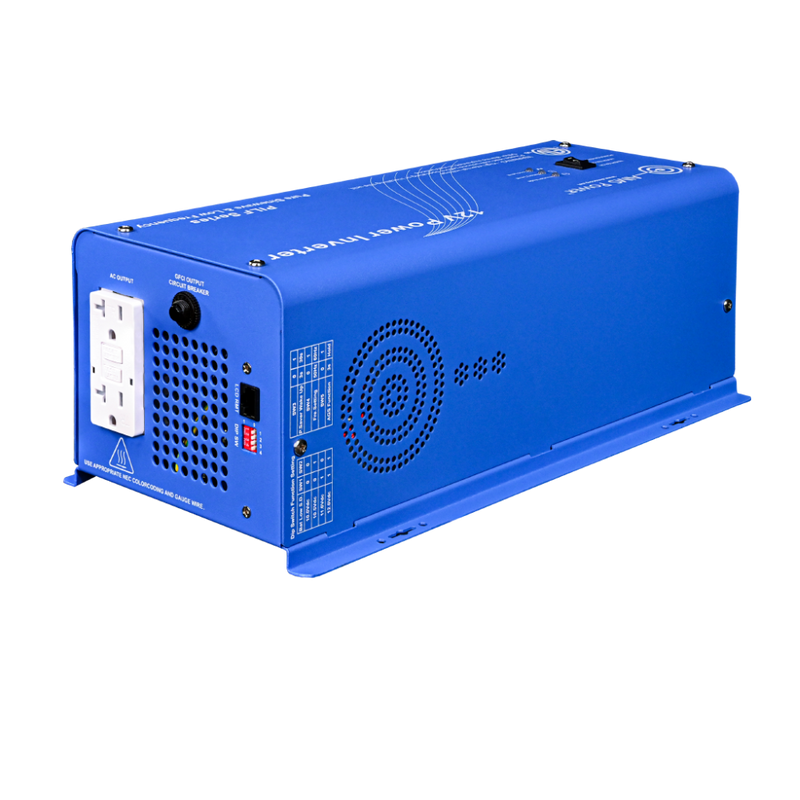 AIMS Power 1500W Low Frequency Pure Sine Inverter 12V, 300% Surge - view 6