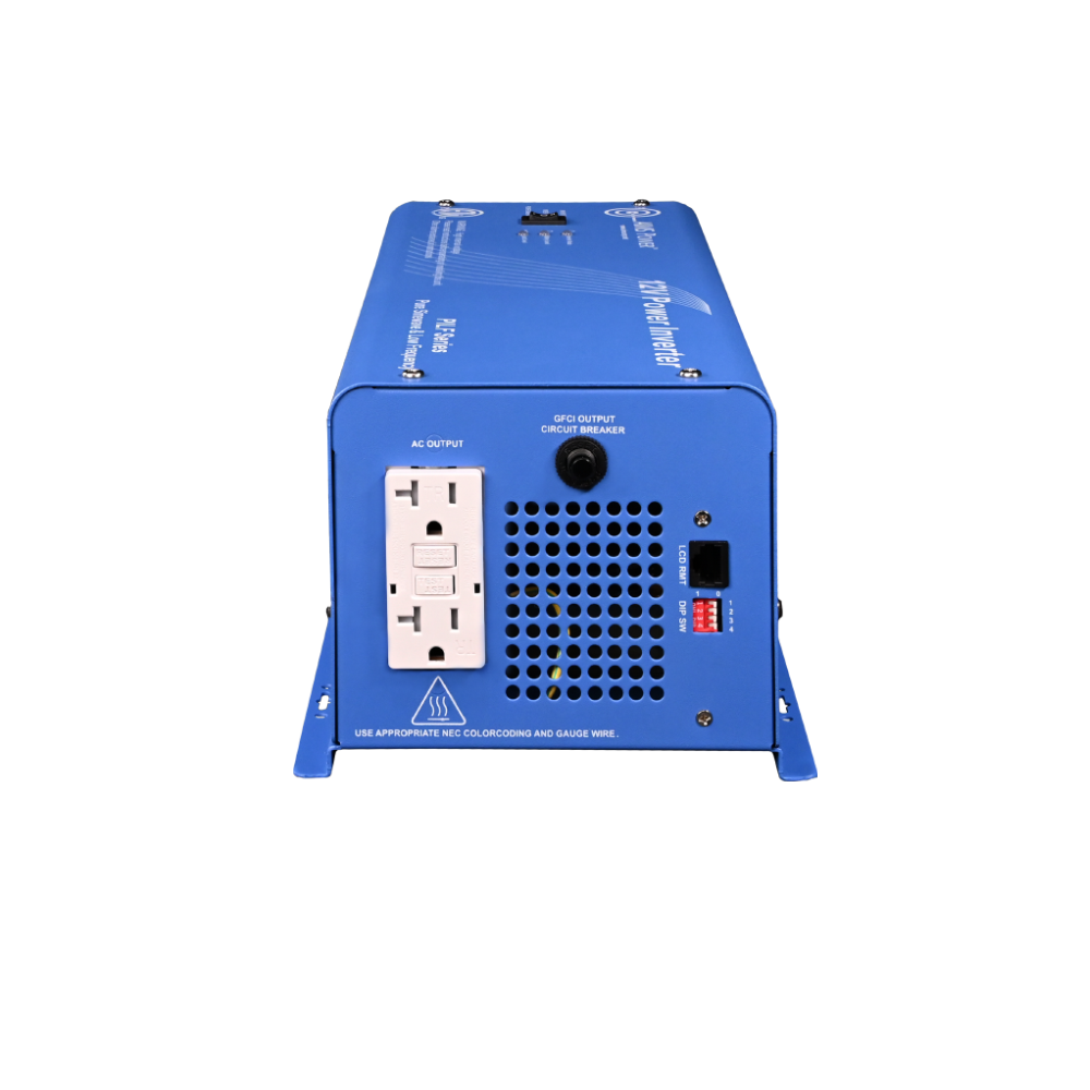 AIMS Power 1500W Low Frequency Pure Sine Inverter 12V, 300% Surge - view 7