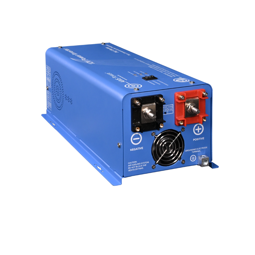 AIMS Power 1500W Low Frequency Pure Sine Inverter 12V, 300% Surge - view 9