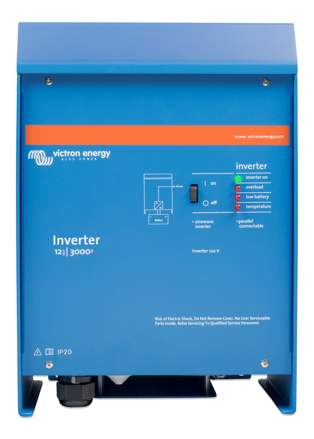 Victron inverter 12 3000 24 3000 pure sine wave - view 2