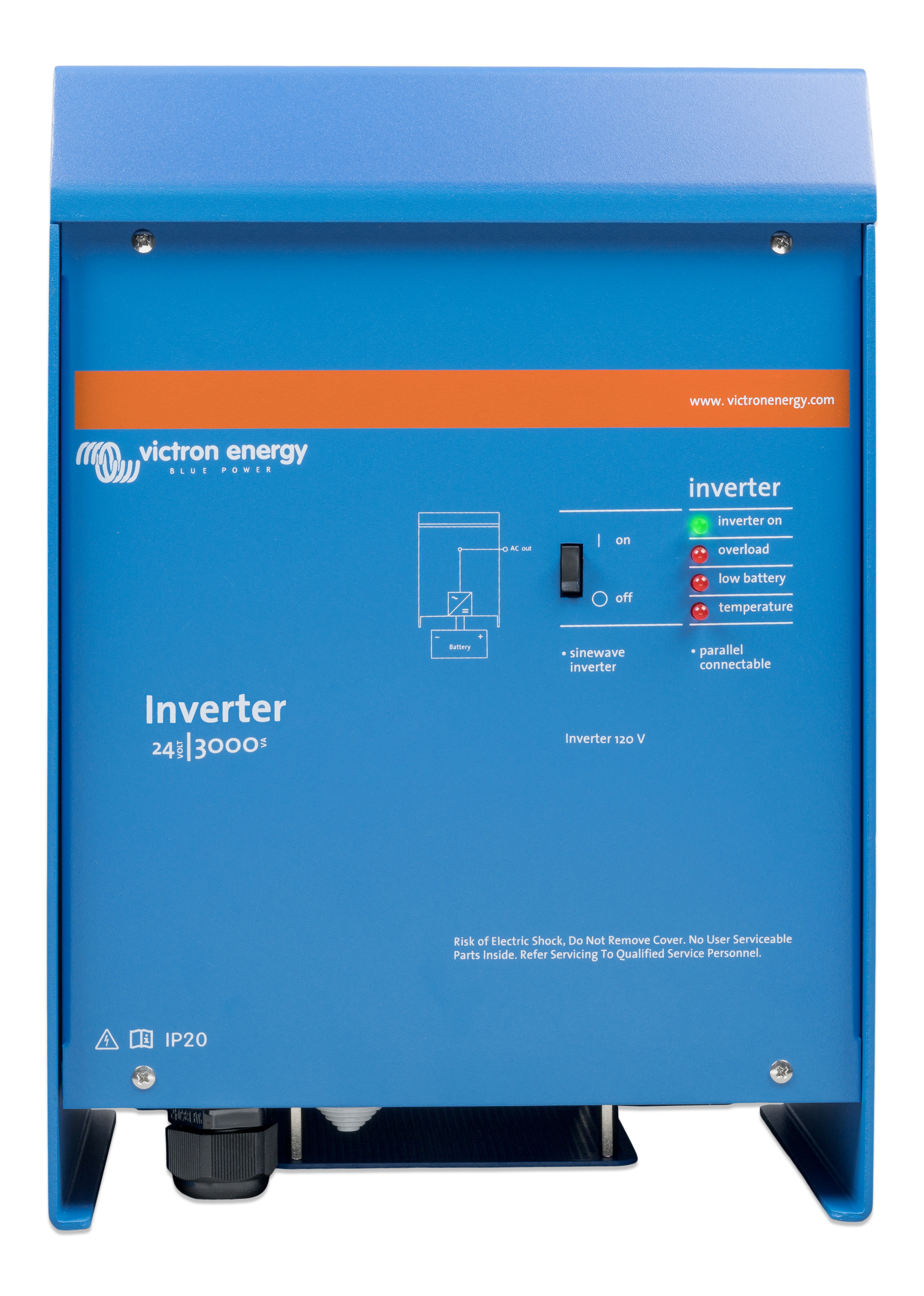 Victron Energy - Inverter 12/3000 & Inverter 24/3000 | 120VAC/60Hz Sinewave