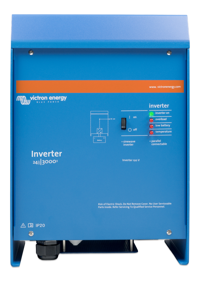 Victron Energy - Inverter 12/3000 & Inverter 24/3000 | 120VAC/60Hz Sinewave