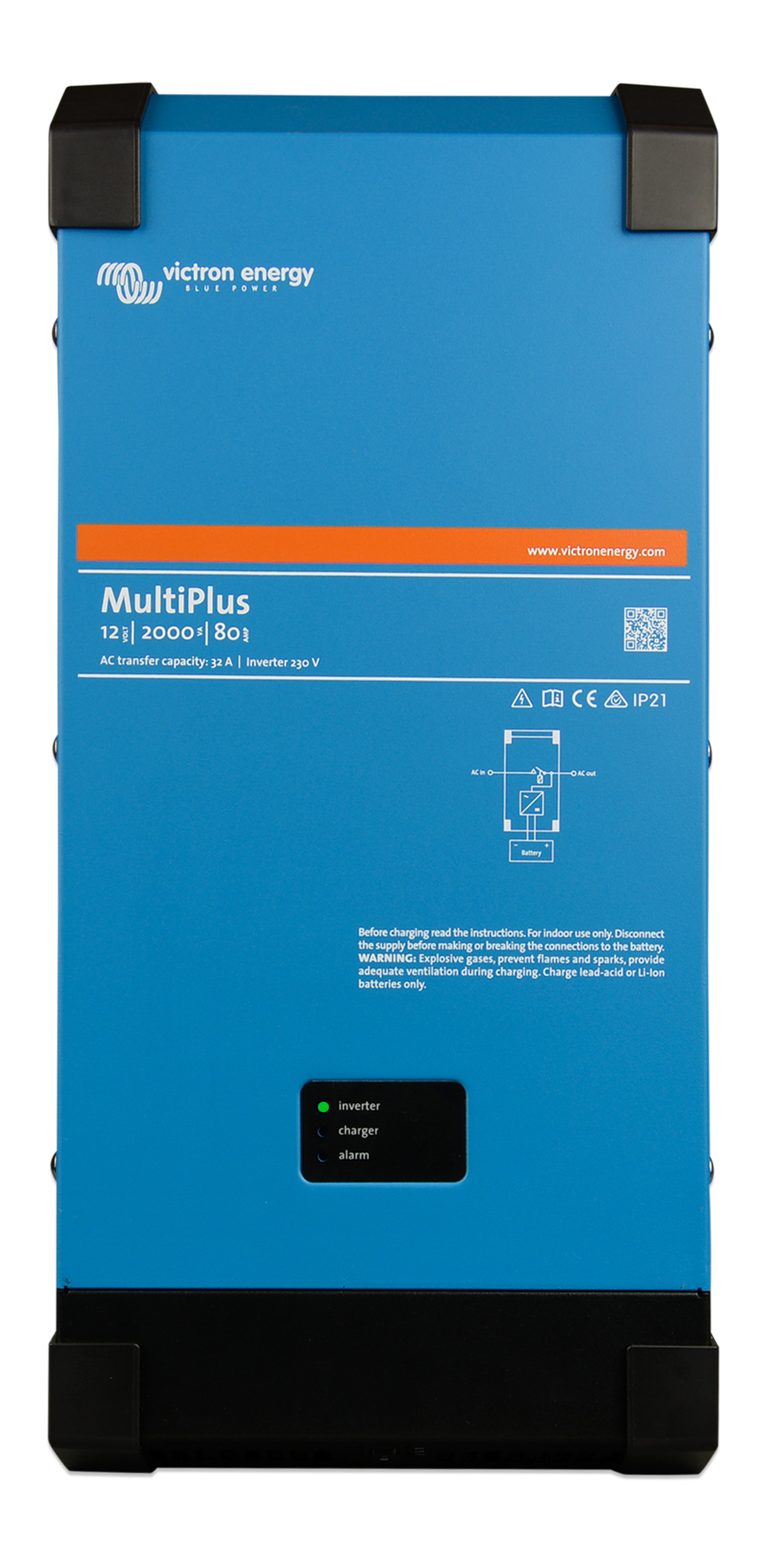 Victron Energy - MultiPlus 12/2000/80-50 120V (UL 458) | 24/2000/50-50 | 48/2000/25-50