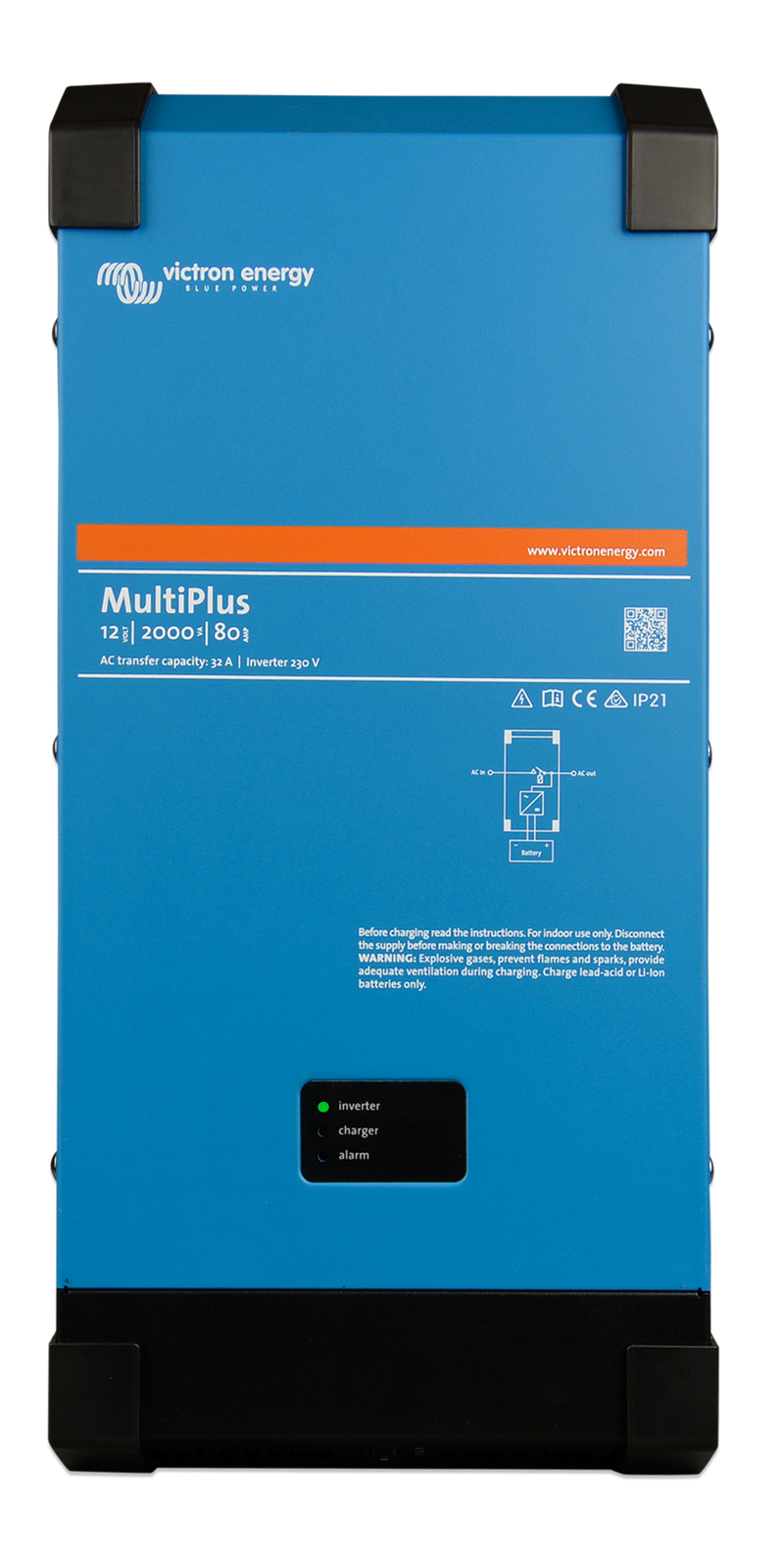 Victron Energy - MultiPlus 12/2000/80-50 120V (UL 458) | 24/2000/50-50 | 48/2000/25-50