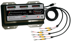 DualPRO PS3 Professional Series 3-Bank 45A (3 x 15A) 12V/36V Marine Battery Charger