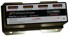 DualPRO PS4AUTO Professional Series 4-Bank 60A (4 x 15A) 12V/48V Marine Battery Charger, AutoProfile Lithium/AGM Auto-Detect