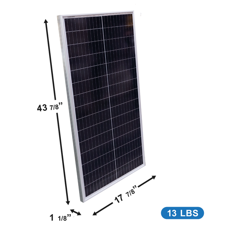 AIMS Power Lynx Kit: 100W Slim Solar, 1000W Inverter, 1.28kWh Battery - view 5