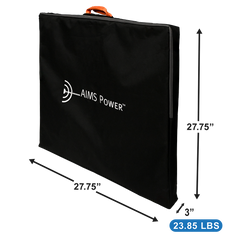 AIMS Power 360W Portable Folding Solar Panel with Carry Case - view 5