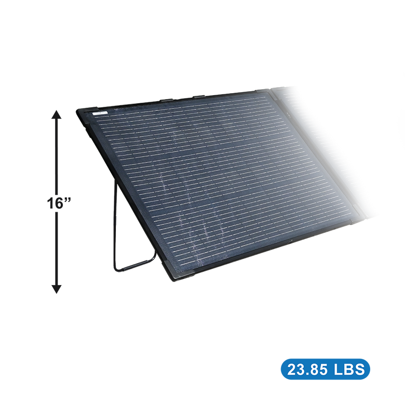 AIMS Power 360W Portable Folding Solar Panel with Carry Case - view 3