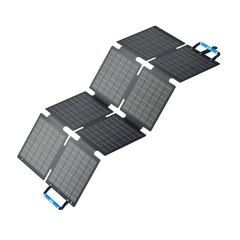 BLUETTI SORA 60 portable solar panel unfolded front view
