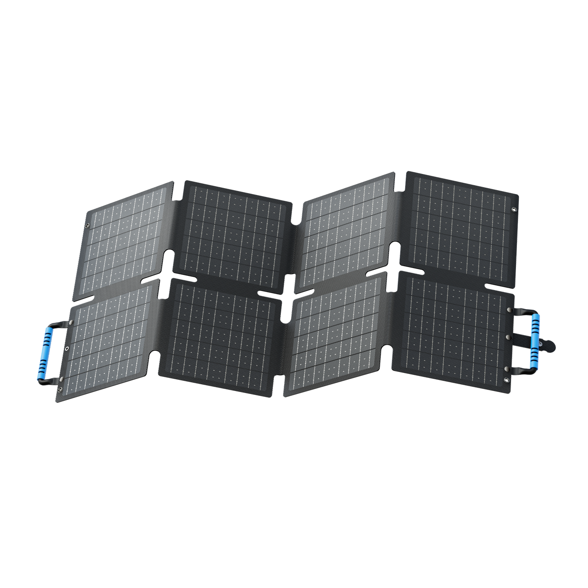 BLUETTI SORA 60 portable solar panel unfolded front view