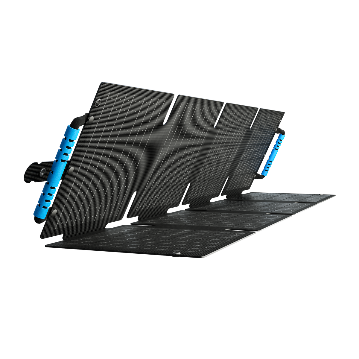BLUETTI SORA 60 portable solar panel unfolded front view