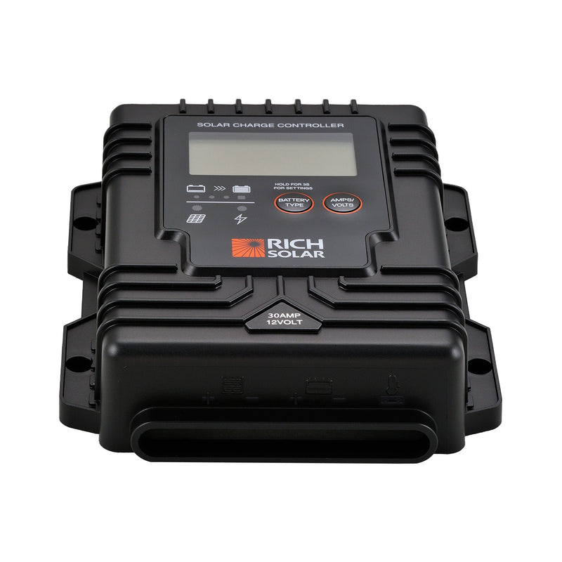 Rich Solar BRAVO Waterproof 30 30 Amp Waterproof PWM Solar Charge Controller