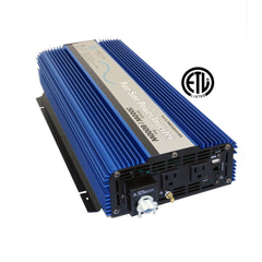 AIMS Power 3000W Pure Sine Inverter Kit with Remote, Fuse and Cables - view 2