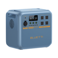 BLUETTI Pioneer Na sodium-ion power station with two 200W panels