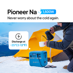 BLUETTI Pioneer Na sodium-ion portable power station front view