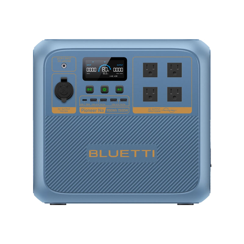 BLUETTI Pioneer Na sodium-ion portable power station front view