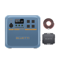 BLUETTI Pioneer Na power station with Charger 1 alternator charger