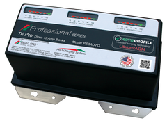 DualPRO PS4AUTO Professional Series 4-Bank 60A (4 x 15A) 12V/48V Marine Battery Charger, AutoProfile Lithium/AGM Auto-Detect