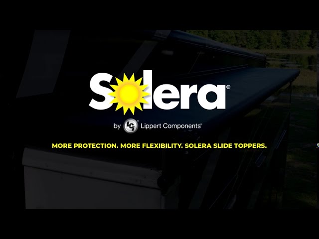 Solera 5000 Series RV Slide Topper Awning, Black, 7' (6'7" Fabric) - view 8