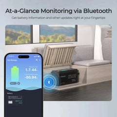 Renogy Core 12V 200Ah LiFePO4 battery with Bluetooth