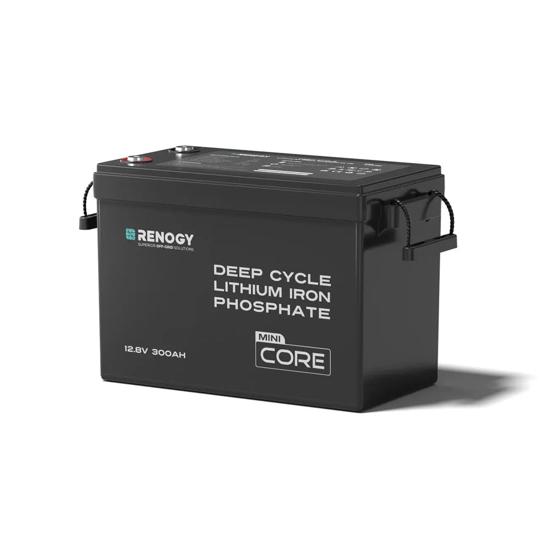 Renogy Core Mini 12.8V LiFePO4 Lithium Battery | RBT12300LFP-M-US
