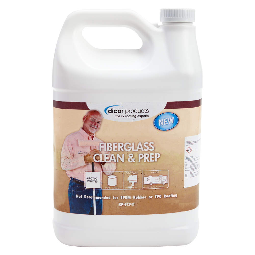 Dicor Fiberglass Clean & Prep, 1 Gallon