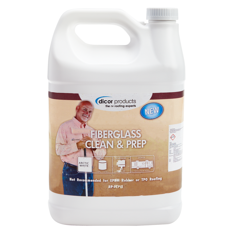 Dicor Fiberglass Clean & Prep, 1 Gallon